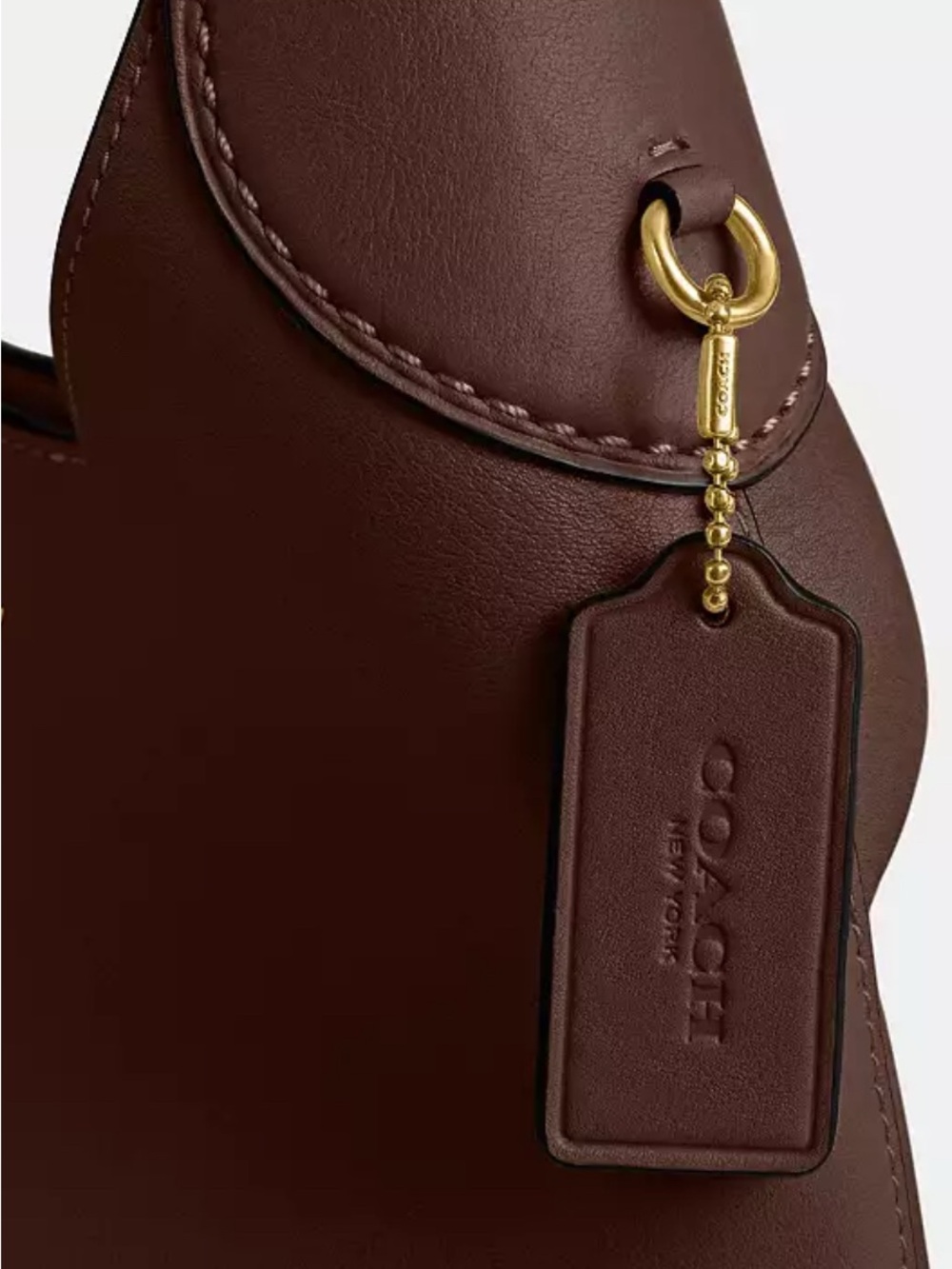 Brooklyn Shoulder Bag 28 brass/maple - Picture 5 of 11